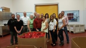 Linkenheimer Volunteers at Redwood Empire Food Bank