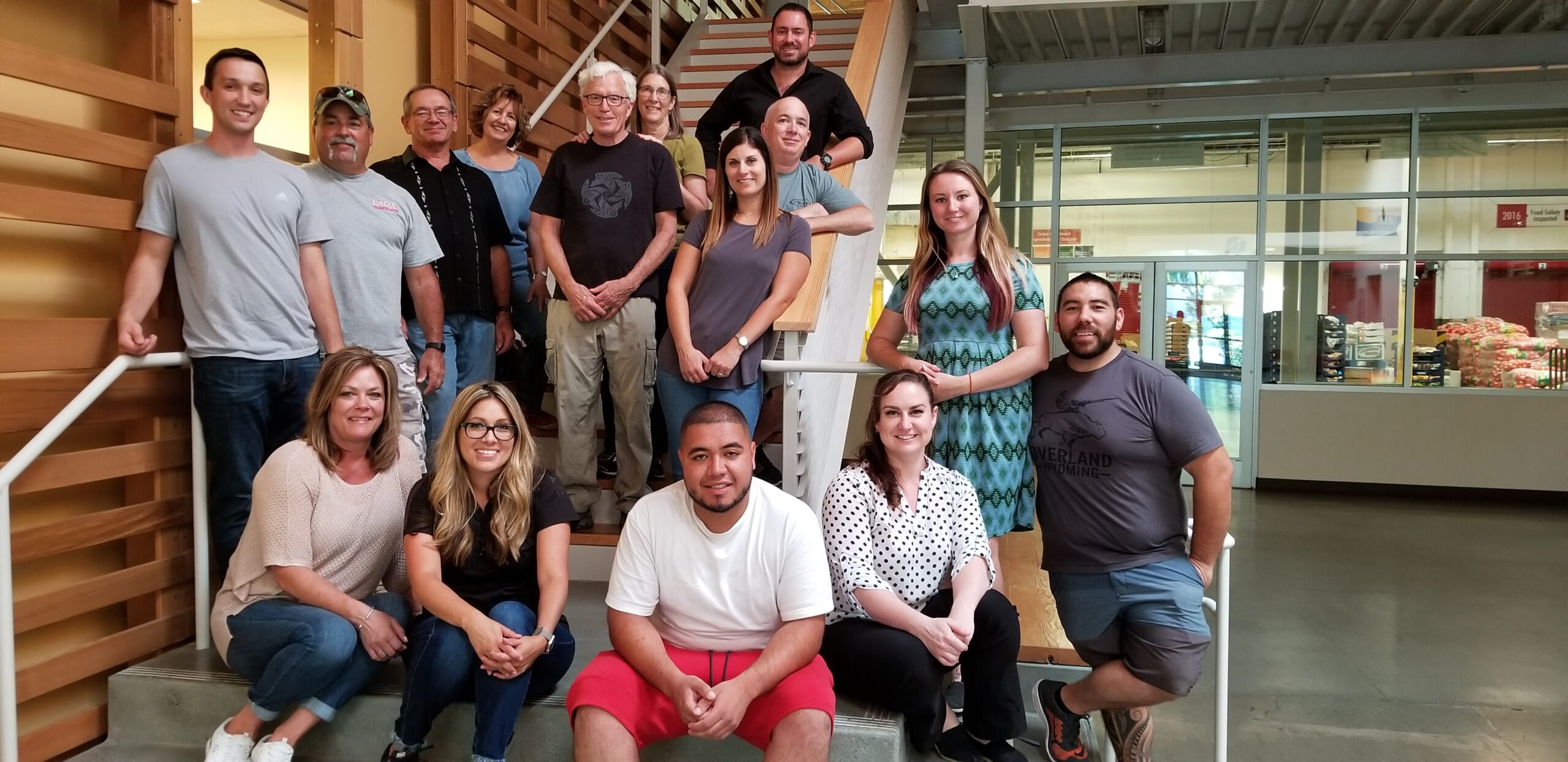 The Linkenheimer Team Helps Out at Redwood Empire Food Bank