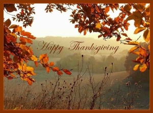 Wishing All a Happy Thanksgiving