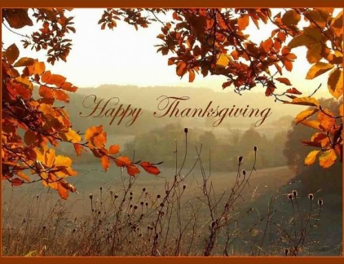 Wishing All a Happy Thanksgiving