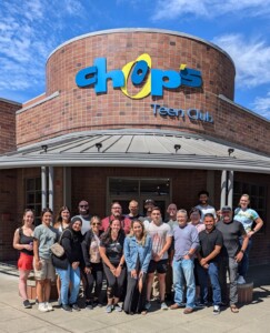 Volunteering at Chops Teen Club