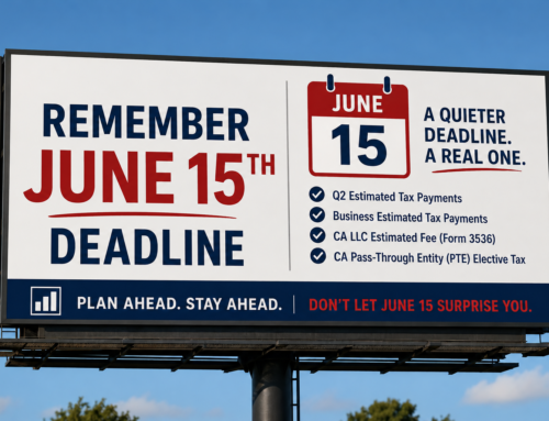 June 15 Is Coming. Here’s What’s Due.